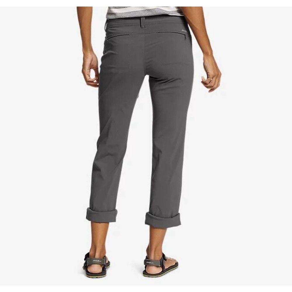Eddie Bauer Women's Sightscape Horizon Convertible Roll-Up Gray Size 12 H14798 - Picture 7 of 14